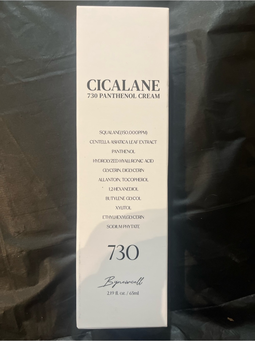 Cicalane 730 Panthenol Cream - White Hydrating Moisturizer